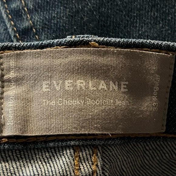 Everlane 33 the cheeky bootcut jean twisted hem - Picture 7 of 7